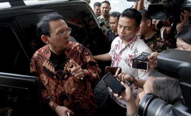 Gubernur DKI Jakarta Basuki Tjahaja Purnama.