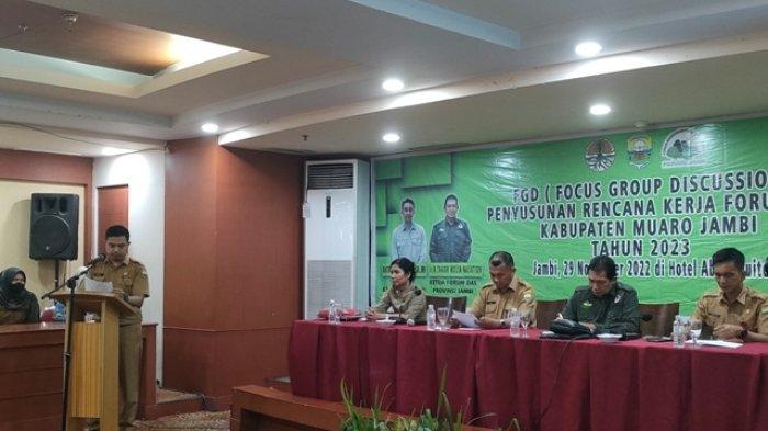 FGD DAS yang Digelar oleh Bappeda Muaro Jambi 